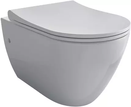 Унитаз подвесной Berges Wasserhaus Mascon Rimless 082128 с микролифтом