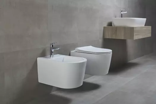 Унитаз подвесной beWash Albano 36383201 с микролифтом безободковый