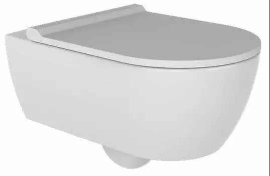 Унитаз подвесной beWash Melville HRKA052N3VP0W5SZ0 безободковый со скрытым креплением