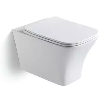 Унитаз подвесной Black&amp;White Universe W-723