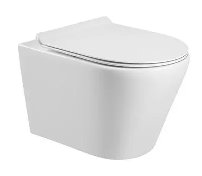 Унитаз подвесной Bogner BR-2040 безободковый