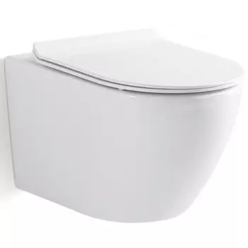 Унитаз подвесной Bogner BR-4477 безободковый