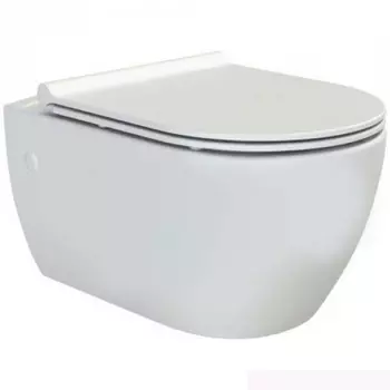 Унитаз подвесной Boheme Bianca 963-2 с функцией биде, белый глянец