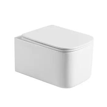 Унитаз подвесной Boheme Mane 970-SET-W с микролифтом, белый глянцевый