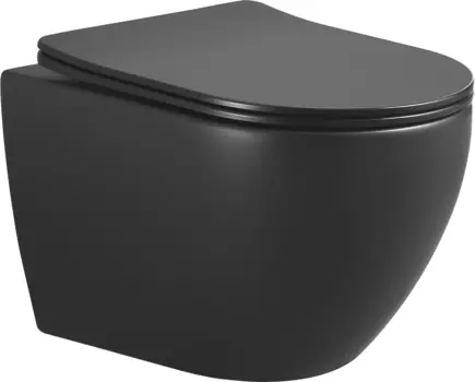 Унитаз подвесной Boheme Nero 961/2 безободковый