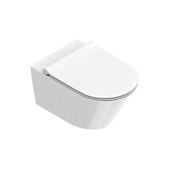 Унитаз подвесной Catalano Zero 0111550001 безободковый, белый