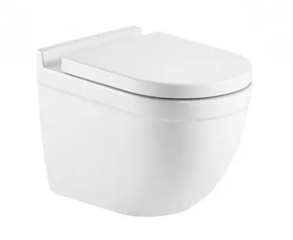 Унитаз подвесной CeramaLux 2198MW белый матовый