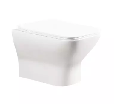 Унитаз подвесной Ceruttispa Ellero Aria UF CT10482 безободковый, с сиденьем микролифт