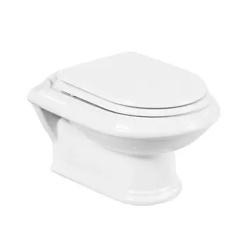 Унитаз подвесной Cezares King Palace, с крышкой-сиденьем CZR-T-163-M-S-G