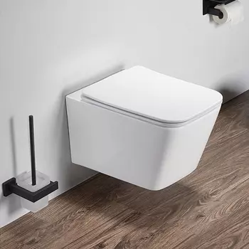 Унитаз подвесной Comforty 106 безободковый, с сиденьем микролифт