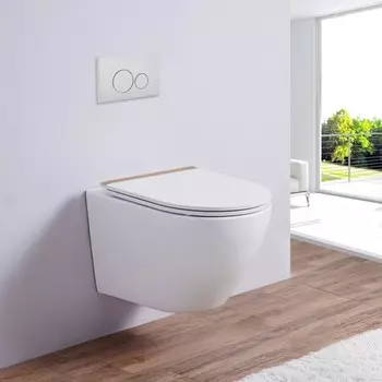 Унитаз подвесной Esbano Amapola-N DP ESUPAMAPNDPW безободковый