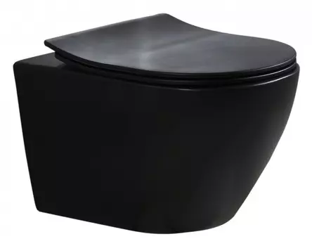 Унитаз подвесной Esbano Amapola-N ESUPAMAPNBM черный матовый