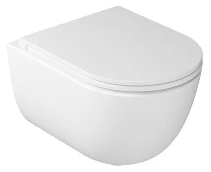 Унитаз подвесной Galassia Dream 7334 безободковый, укороченный