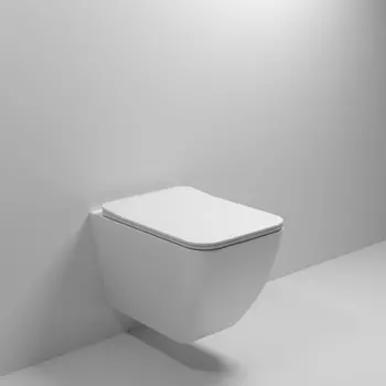 Унитаз подвесной Grossman GR-4462S безободковый с сиденьем микролифт