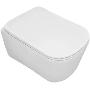 Унитаз подвесной Kerasan Tribeca 511430 безободковый, белый матовый