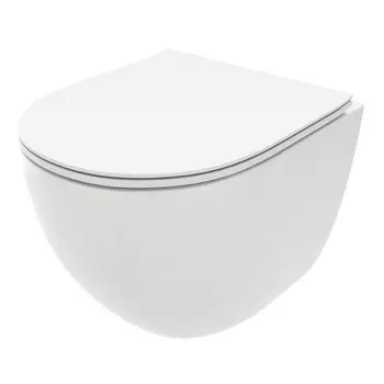 Унитаз подвесной Maretti Elena EA10PBM67-844 безободковый, с микролифтом