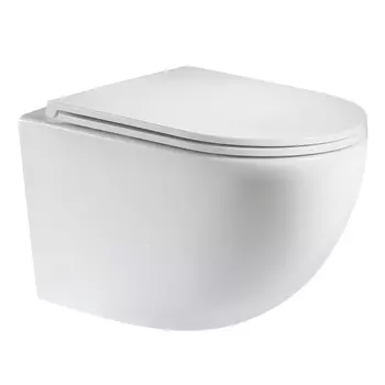 Унитаз подвесной Maretti Elena EA10PBM73-844 безободковый, с микролифтом