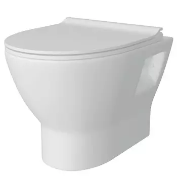 Унитаз подвесной Maretti Ritta RI10PBM53-844 безободковый, с микролифтом