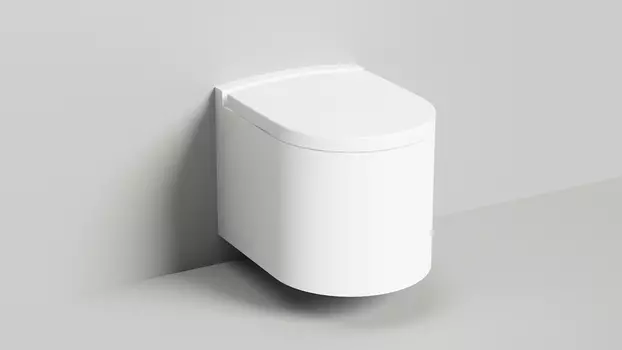 Унитаз подвесной Salini Gemelli 240121KM безободковый, с сиденьем микролифт, белый матовый