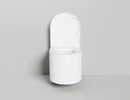 Унитаз подвесной Salini Gemelli 240121M безободковый, белый матовый