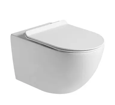 Унитаз подвесной SantiLine SL-5002MW с микролифтом