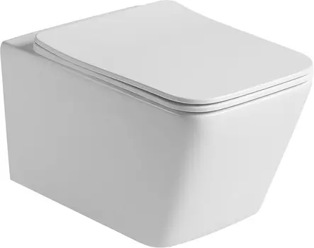 Унитаз подвесной SantiLine SL-5007MW с микролифтом