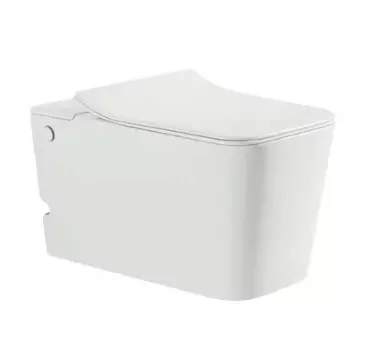 Унитаз подвесной SantiLine SL-5032 безободковый, с импульсной системой смыва, белый