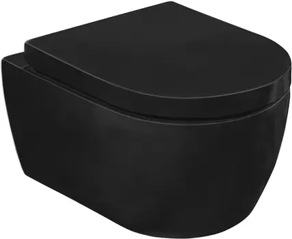 Унитаз подвесной SSWW CT2038V Black