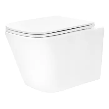 Унитаз подвесной TECE TECEspring S 9700996 безободковыи?, с микролифтом, белый глянец