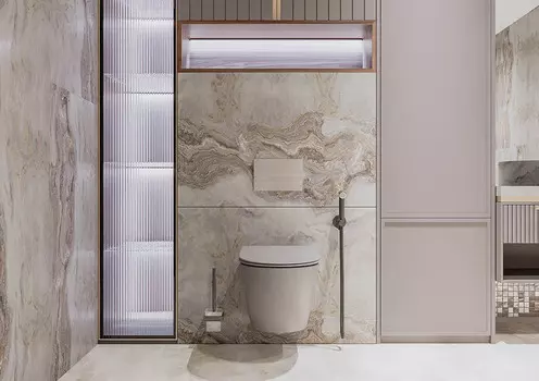 Унитаз подвесной Veconi Moro VMO-48TGr серый