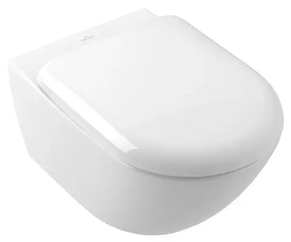 Унитаз подвесной Villeroy & Boch Antao 4674T0R1 альпийский белый CeramicPlus