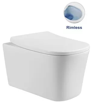 Унитаз подвесной Vincea Arco VT1-36 безободковый, белый