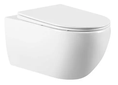 Унитаз подвесной Vincea Evo VT1-34 безободковый, белый