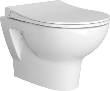 Унитаз подвесной VitrA Zentrum 5795B003-6077 безободковый, сиденье микролифт