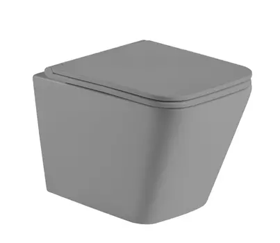 Унитаз подвесной WeltWasser SK Gelbach 041 MT-GR серый матовый