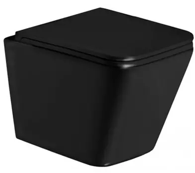 Унитаз подвесной WeltWasser SK Gelbach 043 GL-BL черный глянцевый