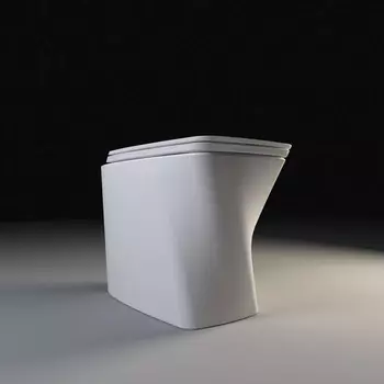 Унитаз приставной Azzurra Hera HEVCTPE00000BI безободковый, белый