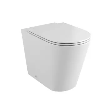 Унитаз приставной Grossman GR-PR4450S безободковый белый глянцевый