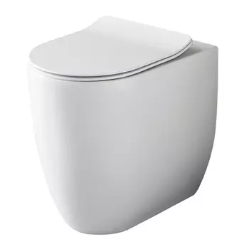 Унитаз приставной Kerasan Flo 311901 безободковый, белый