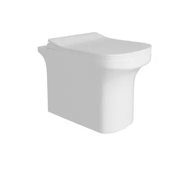 Унитаз приставной Teymi Nura HD T40109 безободковый, сиденье микролифт