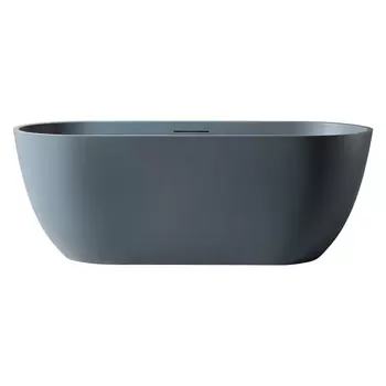 Ванна из искусственного камня Abber Frankfurt AM9941G серая