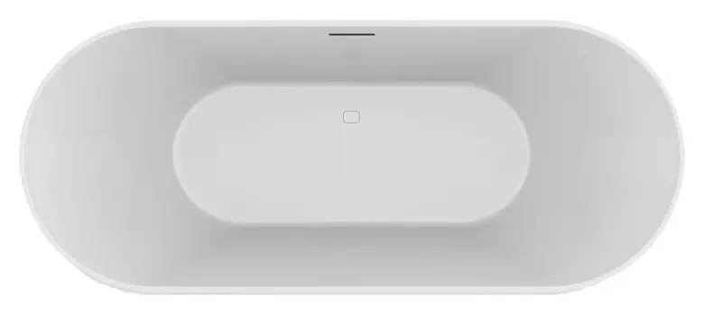 Ванна из искусственного камня Alpen Bergamo 169х70