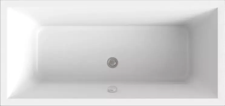 Ванна из искусственного камня Bas Мадрид 170x80, белая