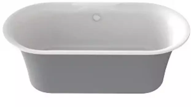 Ванна из искусственного камня Bas Венеция 170x80, серая