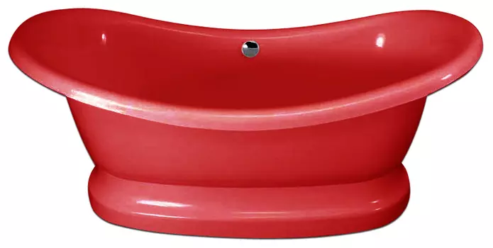 Ванна из искусственного камня Castone Корсика цветная, окрашенный подиум