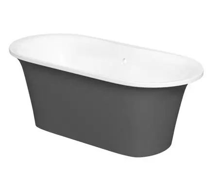 Ванна из искусственного камня Creto Aurora 170x80 серая