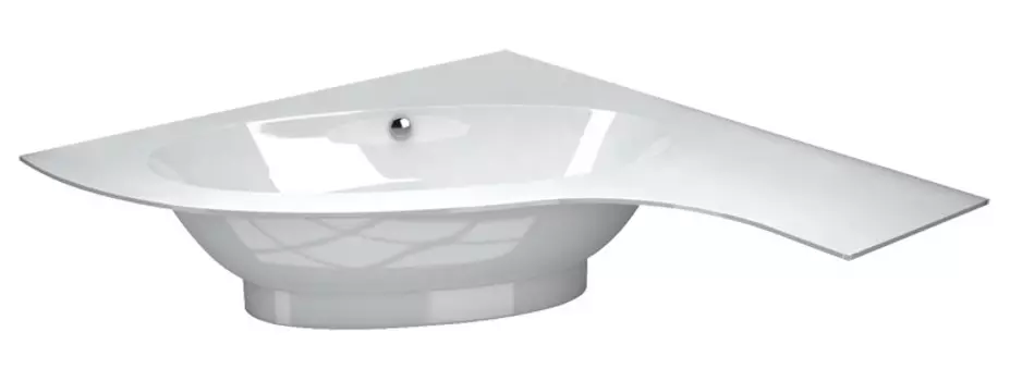 Ванна из искусственного камня ESSE Fiji L белая