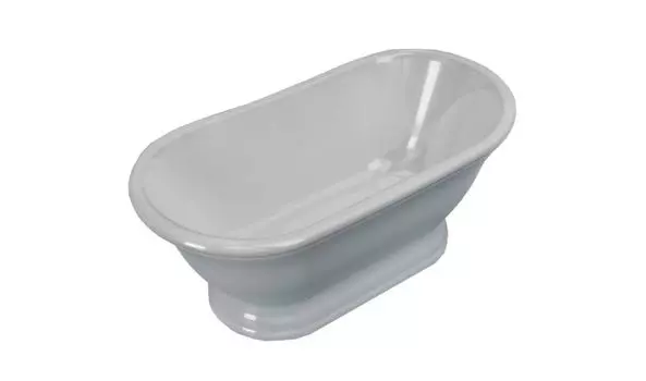 Ванна из искусственного камня ESSE Kalimantan 170x87 белая