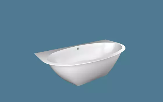 Ванна из искусственного камня ESSE Langkawi 187x93 белая