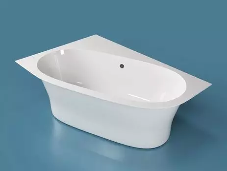 Ванна из искусственного камня ESSE Lantau 177x88 белая